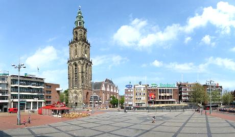 Photo Grote Markt in Groningen, View, Coffee, Drink, Neighborhood