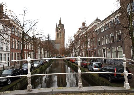 Photo Oude Kerk in Delft, View, Sightseeing