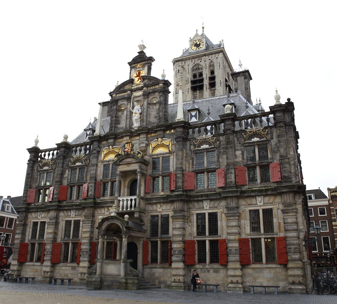 Photo Stadhuis in Delft, View, Sightseeing, Experience - #1