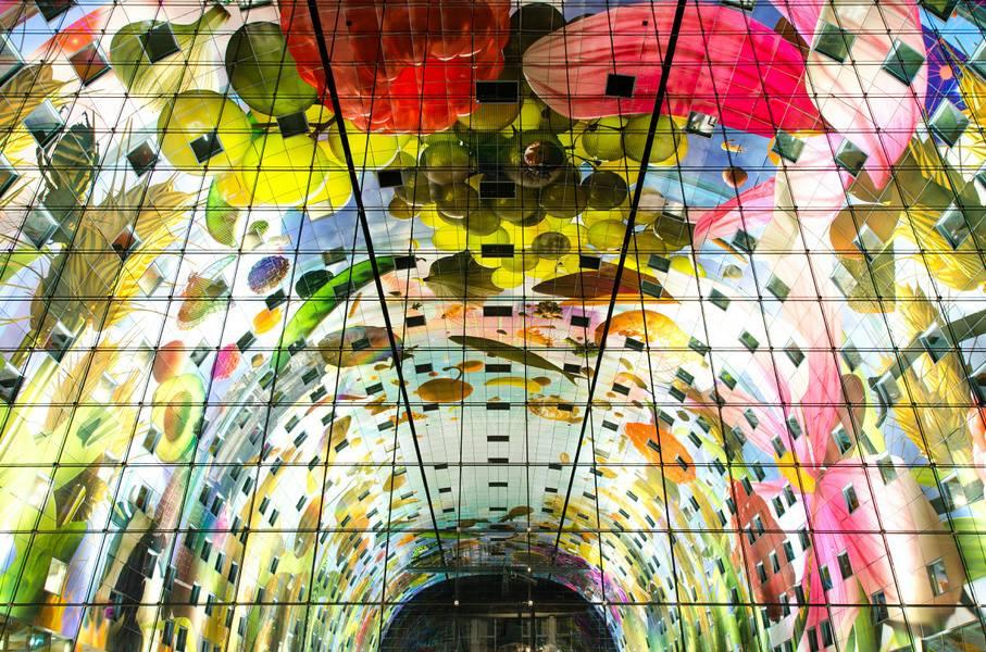 Photo Markthal in Rotterdam, Shopping, Delicacy, Snack, Neighborhood - #2