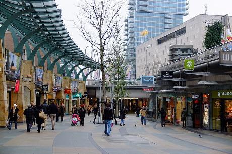 Photo Beurstraverse in Rotterdam, View, Neighborhood, square, park