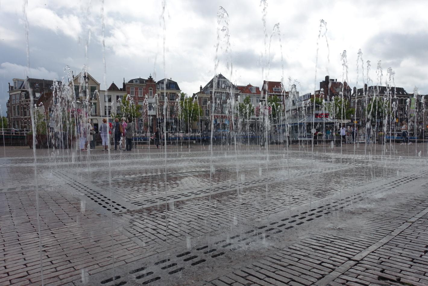 Photo Beestenmarkt in Leiden, View, Neighborhood, square, park - #2