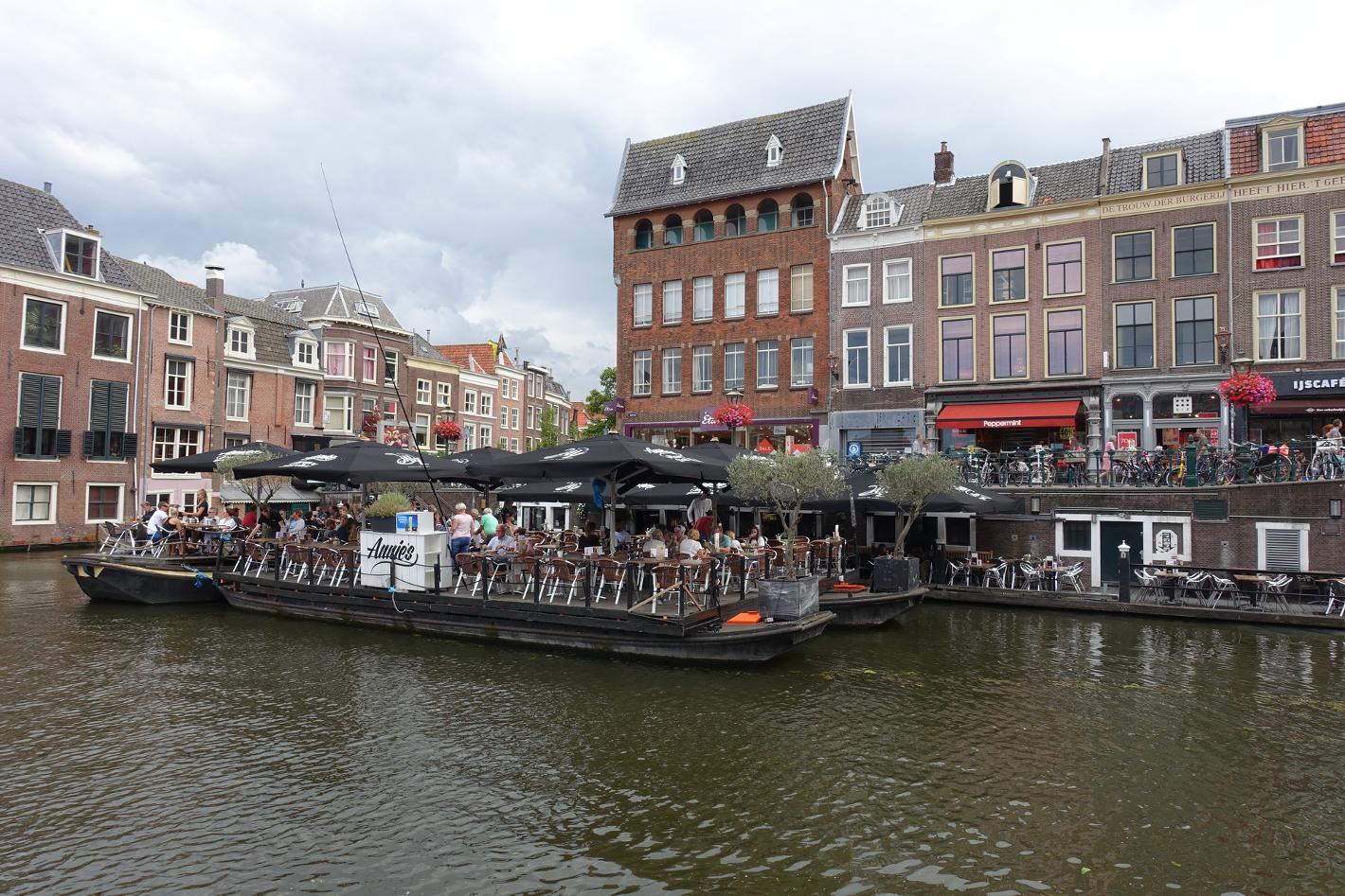 Photo Nieuwe Rijn in Leiden, View, Lunch, Drink, Diner, Neighborhood - #1