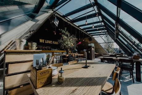 Photo Visbrasserie de Poort in Leiden, Eat & drink, Lunch, Drink, Diner