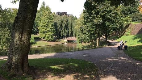 Photo Kronenburgerpark in Nijmegen, View, Walk around