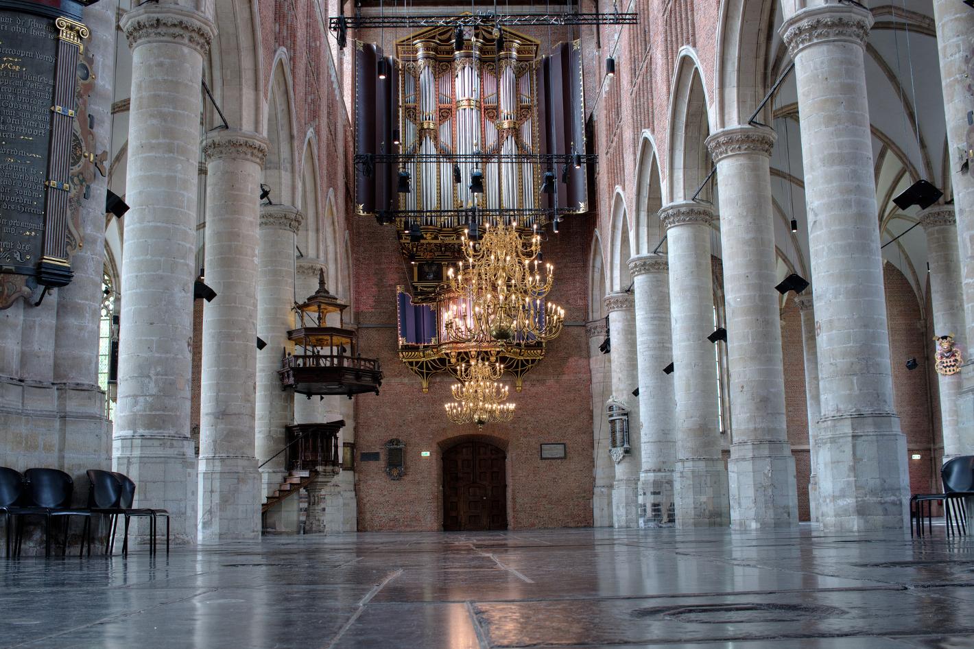 Photo Pieterskerk in Leiden, View, Sightseeing - #1