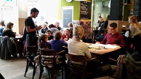 Photo Blonde Pater in Nijmegen, Eat & drink, Coffee, Lunch, Drink