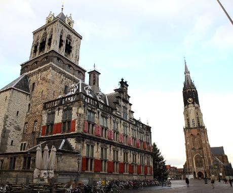 Photo Stadhuis in Delft, View, Sightseeing, Experience